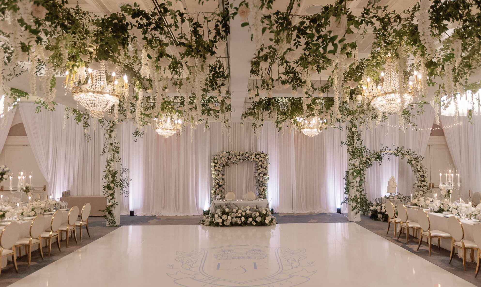 luxury florals for san diego wedding venue